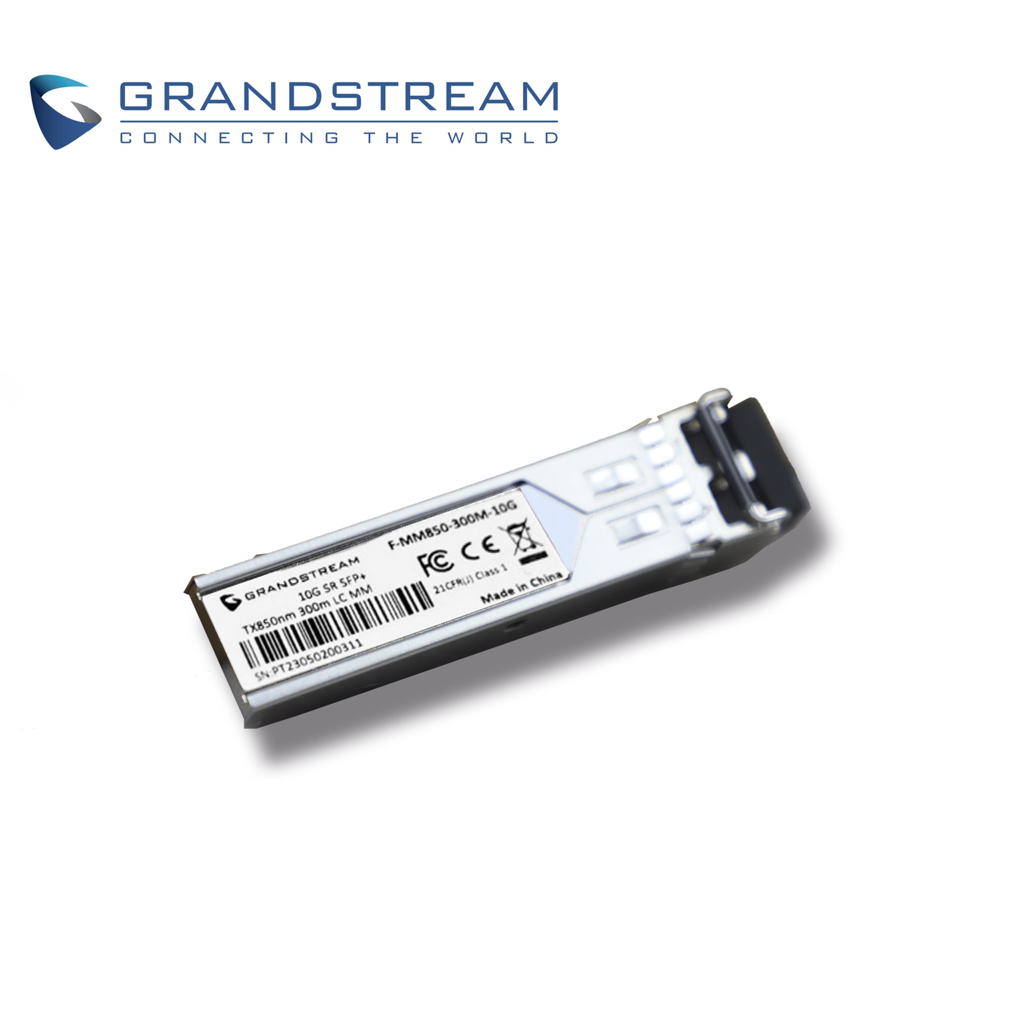 Imagen de TRANSCEPTOR DE FIBRA OPTICA MULTIMODO GRANDSTREAM F-MM850-300M-10G / VELOCIDAD DE TRANSMISIÓN 10GBPS / CONECTOR LC DUPLEX / 850NM DE LONGITUD DE ONDA / DISTANCIA MÁXIMA 300M