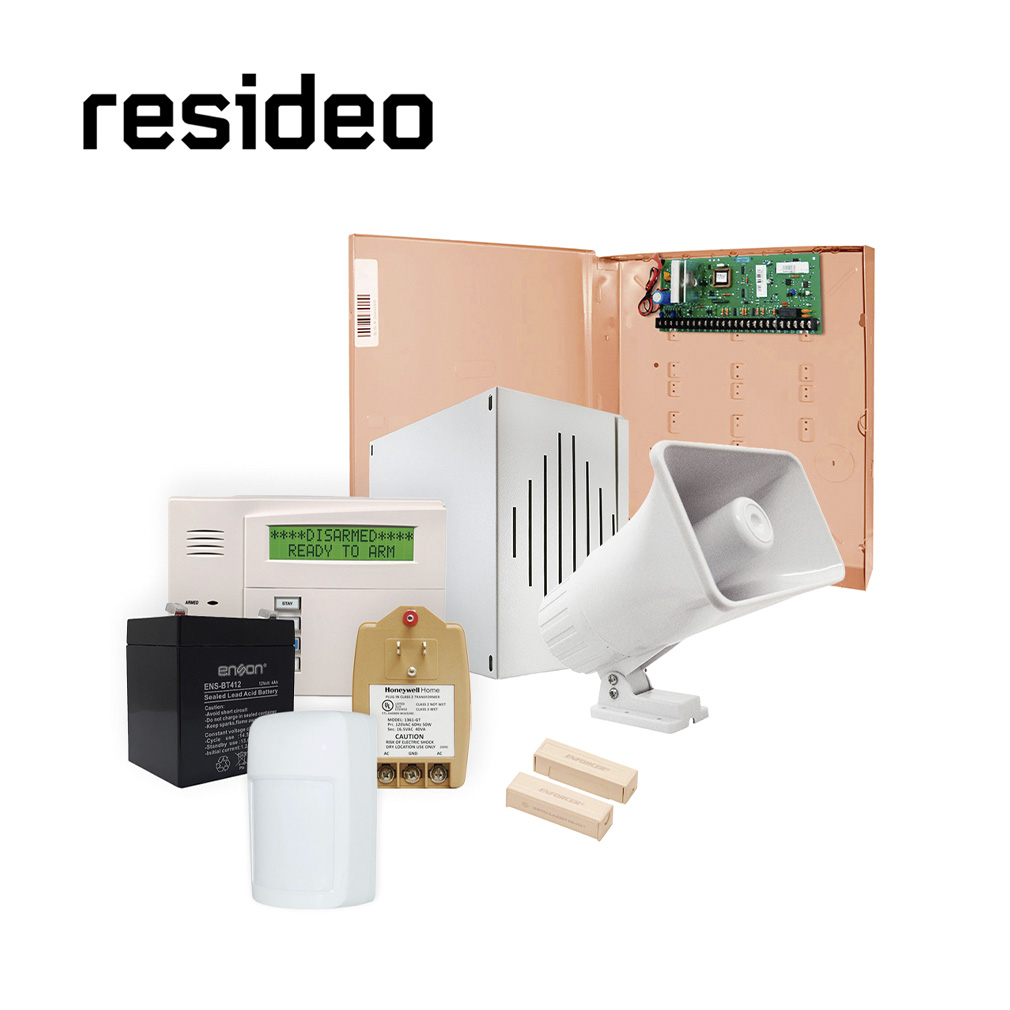 Imagen de KIT DE ALARMA RESIDEO VISTA48PROKIT60RFCSM 1 PANEL VISTA 48LA / 8 ZONAS CABLEADAS EXPANDIBLE A 48 ZONAS / 1 TECLADO 6160RFC (ZONAS LIMITADAS AL CUPO DEL PANEL) / 1 PIR IS335T ALAMBRICO / 2 CONTACTOS MAGNÉTICOS SM-433-TQ / W ALAMBRICOS / 1 SIRENA 30W PAM-SRE30W