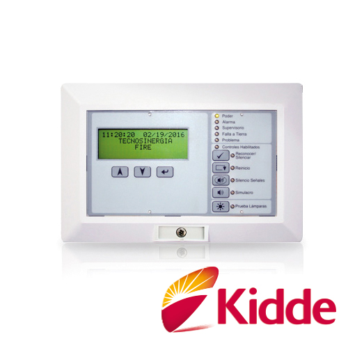 Imagen de ANUNCIADOR REMOTO LCD VIGILANT RLCD-C-SP / K-RLCD-C-SP ESP A 4 HILOS EN ESPAÑOL, CUENTA CON CONTROLES COMUNES (SILENCIAR PANEL, RESET, SILENCIAR ALARMA) COMPATIBLE CON LOS PANELES VS1 Y VS4, LISTADO UL, ULC