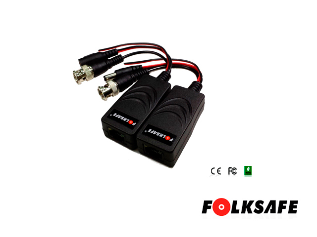 Imagen de TRANSCEPTOR HD FOLKSAFE, TRANSMISOR / RECEPTOR DE VIDEO, DATOS(PTZ) Y VOLTAJE(12V / 24V, DC