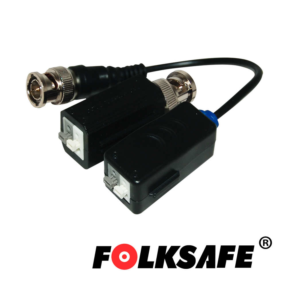 Imagen de TRANSCEPTOR HD FOLKSAFE FS-HDP4100C(MEDIDAS 35.1 X 16.7 X 18.7MM) TRANSMISOR / RECEPTOR DE VIDEO PASIVO 1CH TIPO PUSH-IN, DISTANCIA MÁXIMA DE 320MTS DE CABLEADO PARA VIDEO AHD 1.3MP, 180MTS 5MP AHD, COMPATIBLE CON TODAS LAS MARCAS DE CÁMARAS CON FORMATO HD-TVI