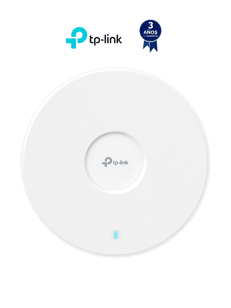 TP-LINK EAP723 - Punto de acceso Wi-Fi 7 de montaje en techo BE3600 , Hasta 2882 Mbps en 5 GHz + 688 Mbps en 2.4 GHz  , Puerto Ethernet 2.5G , Ancho de banda de 160MHz ,  Tecnología Multi-RU para uso de las 2 bandas con alto rendimiento , Mesh