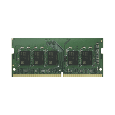 Módulo de Memoria DDR4 ECC Unbuffered SODIMM | Capacidad 8GB | Compatible con Series 23: DS1823xs+, DS923+, DS723+ |  Compatible con Series 22: RS822RP+, RS822+, DS3622xs+, DS2422+, DS1522+.