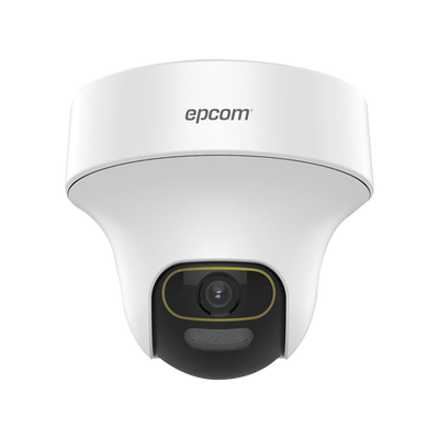 Cámara LUZ DUAL (IR + LUZ BLANCA) / Domo TurboHD 2 Megapixel (1080p) / Luz Blanca 20 mts / Gran Angular 106° / Lente 2.8 mm / 30 mts IR EXIR / Exterior IP67 / 4 Tecnologías /  Micrófono Integrado