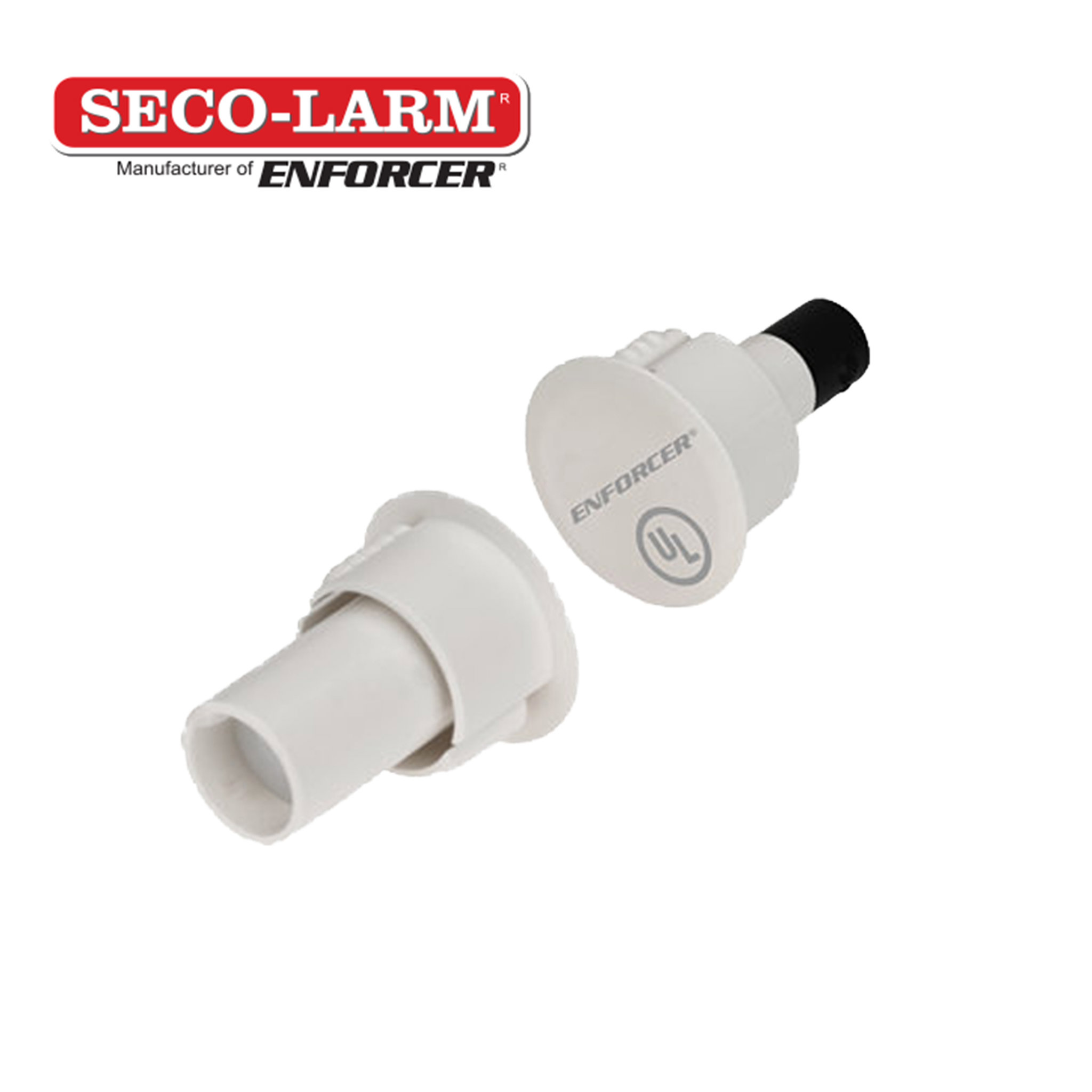 Imagen de CONTACTO MAGNETICO DE MONTAJE EMPOTRADO SECO-LARM SM-4104-TQ/W BLANCO / SEPARACION DE 1 PULGADA 25 MM / TERMINALES DE CONEXION RAPIDA PARA PUERTAS DE ACERO DE 3/4 DE PULGADA / NORMALMENTE CERRADO / CERTIFICACION UL
