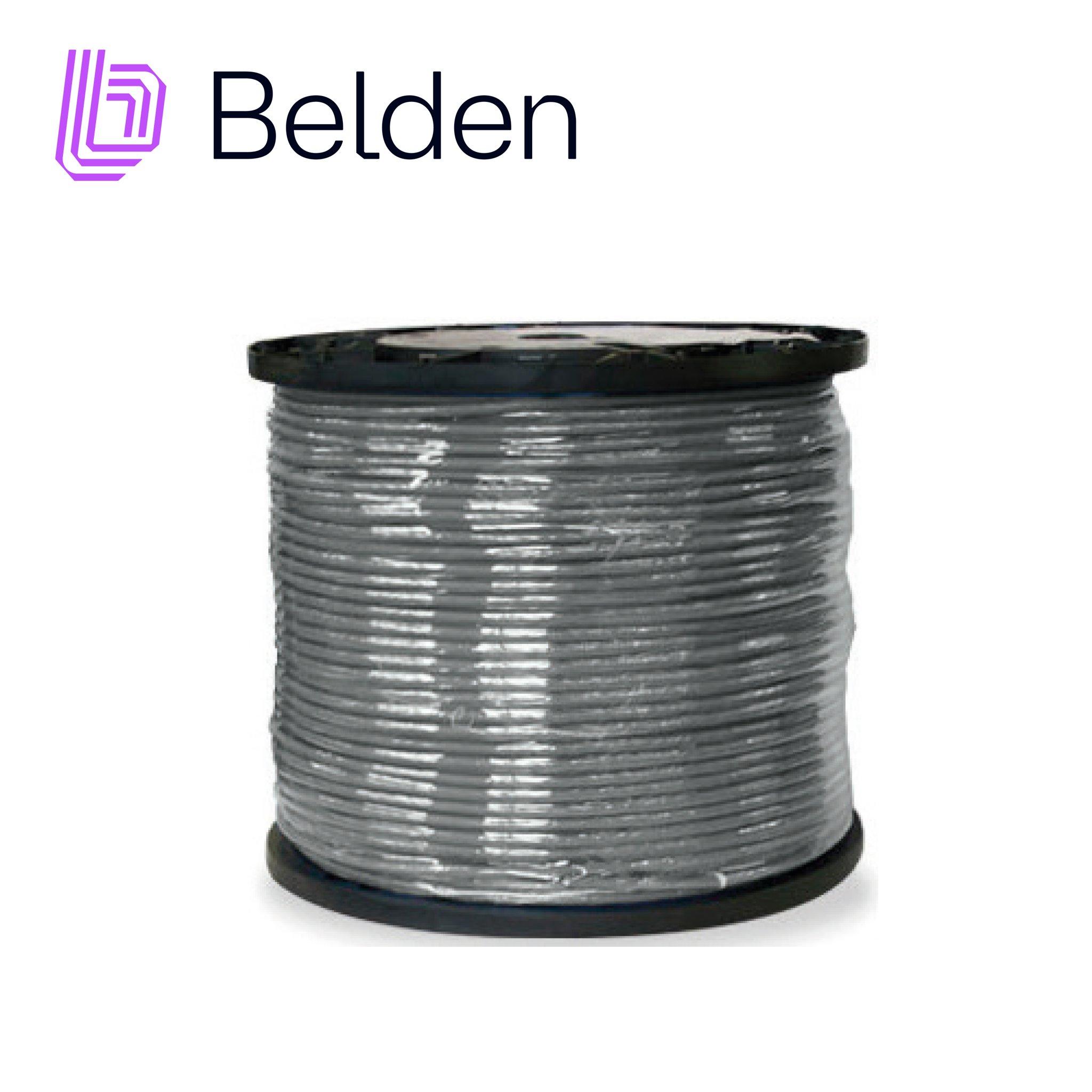 CABLE DE SEGURIDAD Y SONIDO BELDEN 5501FE 0081000 / INTERIOR / GRIS / 3 CONDUCTORES / 22 AWG / FORRO PVC / CMR / BLINDADO / BOBINA / 1,000 PIES 305 METROS