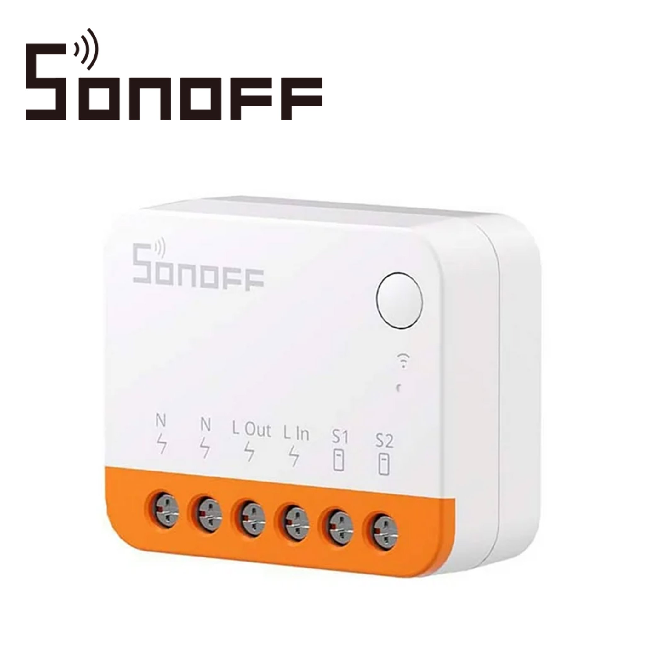 MINI INTERRUPTOR INWALL ON/OFF SONOFF MINIR4 / WIFI 2.4GHZ / CONTROLA 1 APAGADOR / SOLUCION DE SMART HOME CON TEMPORIZADOR / COMPATIBLE IOS-ANDROID-ALEXA-GOOGLE HOME-IFTTT