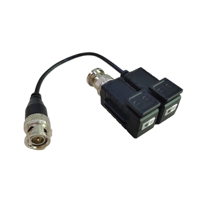 Kit de Transceptores (Baluns) con Terminal PUSH SUPERIOR, Resolución 5MP , Cable flexible COAXIAL Blindado / COAXITRON / AUDIO POR COAXITRON / Menu OSD /Conector 100% COBRE / protección TVS, Calidad PREMIUM
