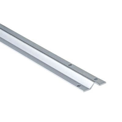 Guía de Piso Para Ruedas Tipo V / Montaje de Sobreponer / Longitud de 3 metros