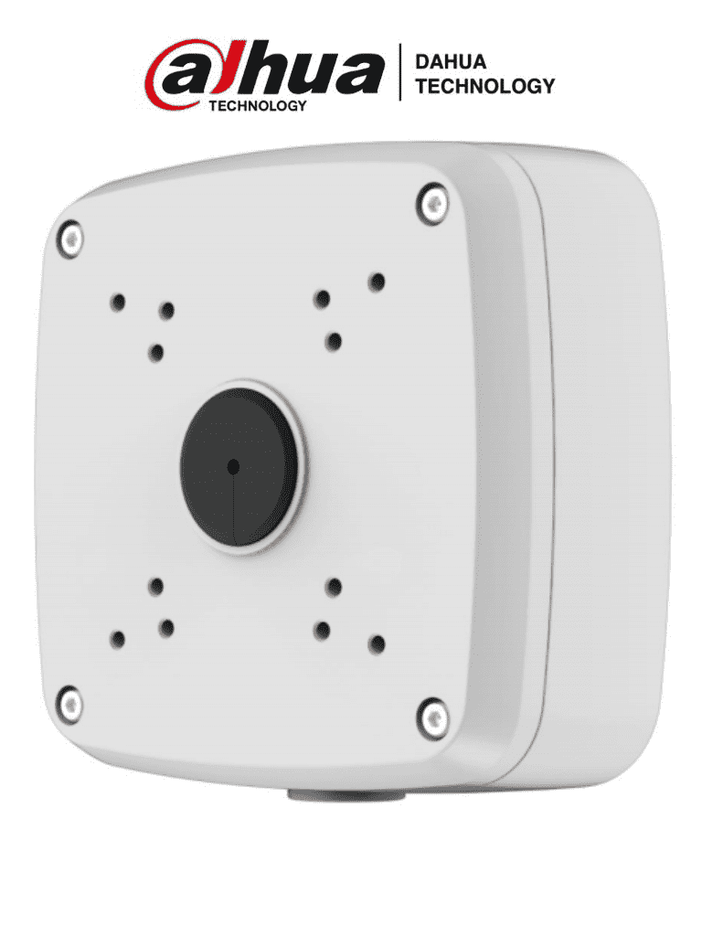 DAHUA DH-PFA121-V3 - Caja de conexiones para exterior / IP66 / Diseño estético y profesional / Aluminio/ Compatible con cámaras profesionales: HFW5XXXE-Z/ IPC-HFW3XXXE-Z/