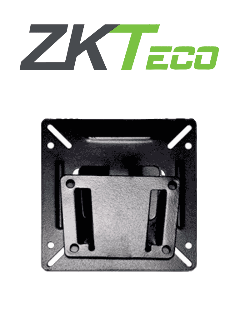 ZKTECO ZDBJ02 - Soporte de Pared Universal para Monitores de 19 - 22" /  Capacidad de carga 25 kg / Compatibilidad con VESA / Color Negro / Fácil Instalación