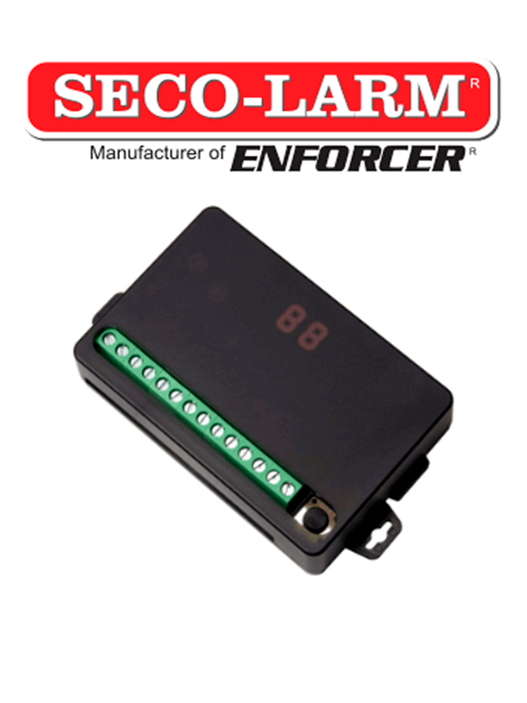 Seco-Larm SK910RD4 - Receptor de 4 Canales Independientes (4 Relevadores independientes) Inalámbrico compatible con todos los transmisores seco-larm 315MHZ