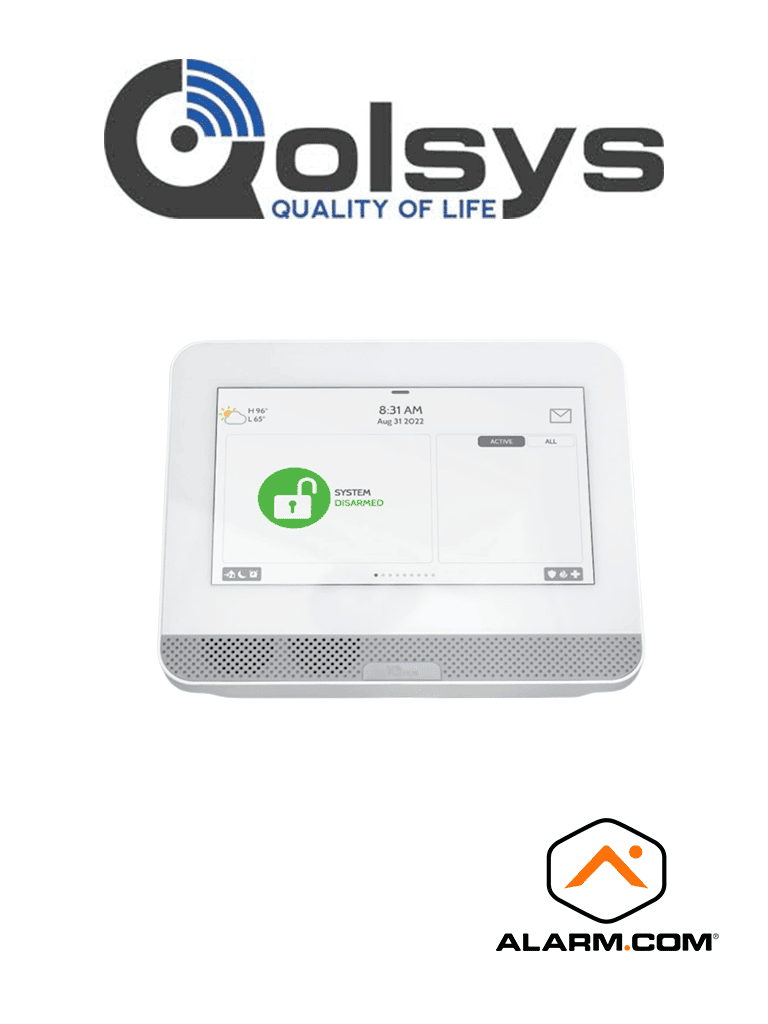 QOLSYS IQ4 HUB - Sistema de Alarma IQPanel4 Autocontenido