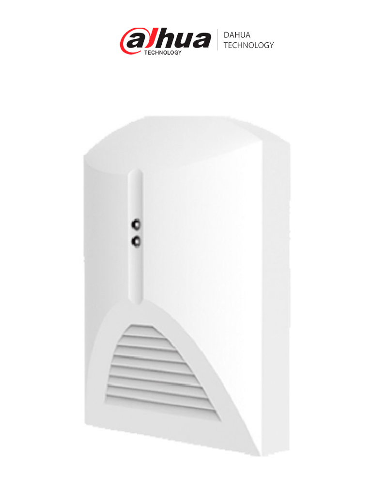 DAHUA DH-ARD511 Detector de rotura de vidrio cableado/ Indicador led verde y rojo/ Sensor piezoeléctrico/ Sensibilidad ajustable/ 9-16 VCD/ Rango de hasta 9 m/