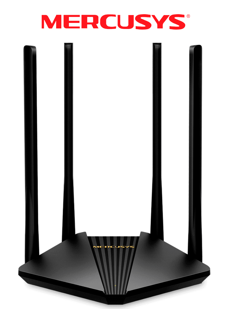 MERCUSYS MR30G -  Router inalámbrico Gigabit AC1200 con doble banda 2.4 GHz y 5 GHz, 2 puertos LAN Gigabit, 1 puerto WAN Gigabit. Incluye tecnología MU-MIMO y Beamforming, 4 antenas de 5 dBi, compatible con EasyMesh y función de control parental.