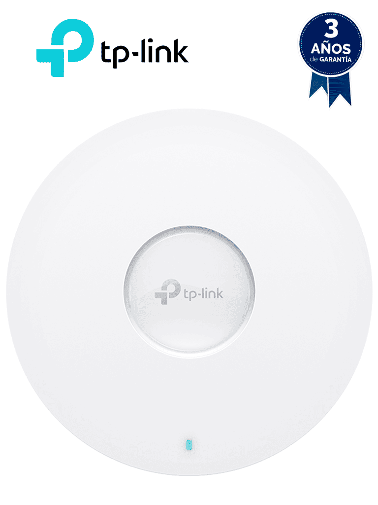 TP-LINK EAP610 -  Punto de Acceso Omada Wi-Fi 6 AX1800 MU-MIMO 2x2 con Mesh Omada de alta densidad de usuarios, configuración por controlador o stand-alone para montaje en techo/pared y alimentación PoE+.