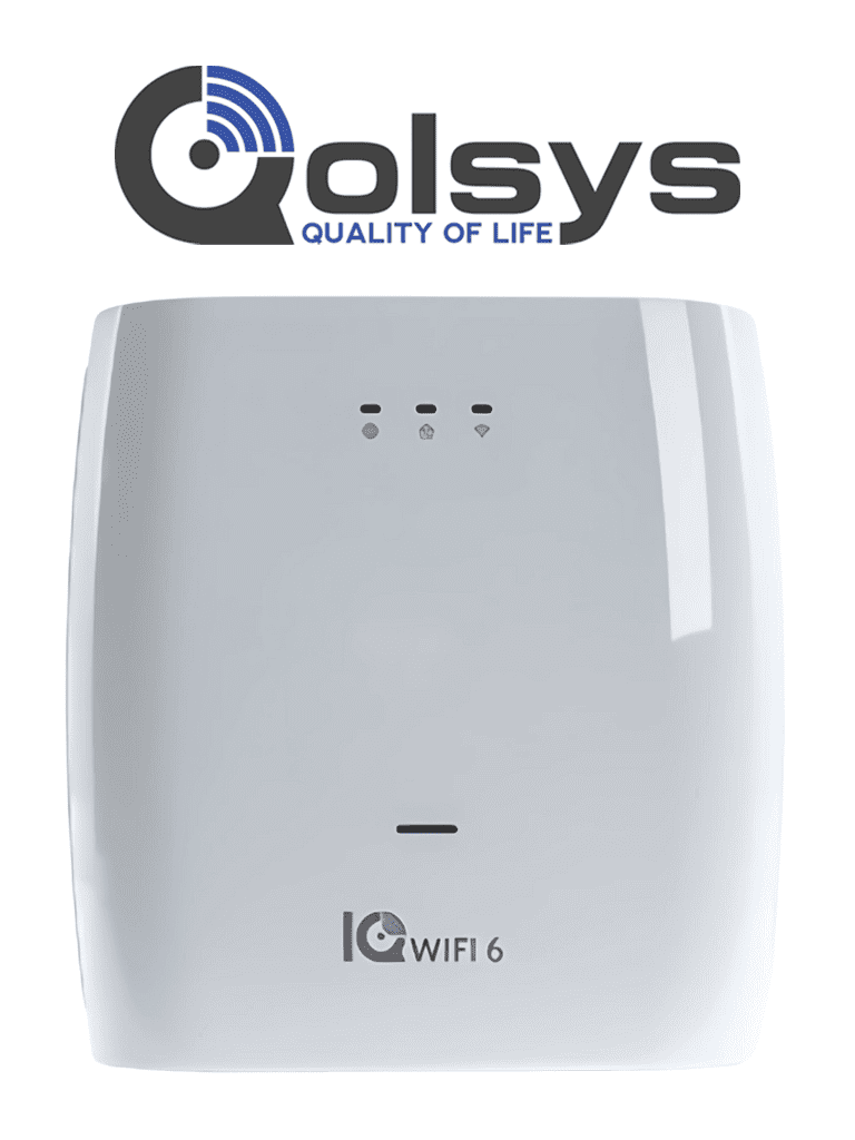 QOLSYS IQ WIFI 6 - Router WiFi compatible con paneles Qolsys IQ4 y Hub, Dual 2.4 GHZ  / 5 GHZ