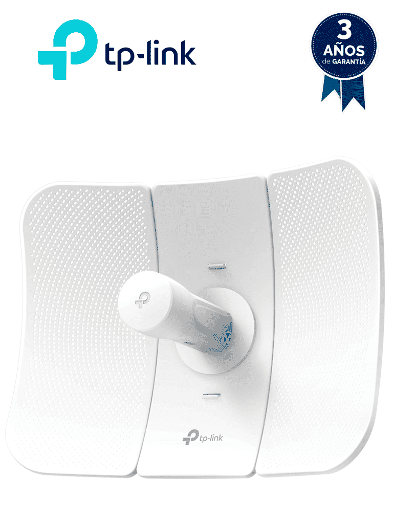 TP-LINK CPE610 - CPE para exteriores de 5 GHz con 300 Mbps, 23 dBi y hasta 300 Mbps en 5 GHz. Antena MIMO direccional 2×2 de alta ganancia con Tecnología  Pharos MAXtream TDMA, Pharos Control para adminsitración centralizada.
