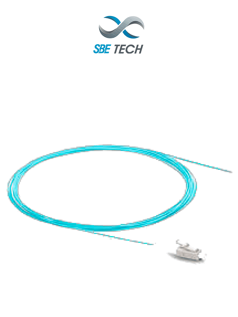 SBE TECH SBE PIGLC2M50M4 - Pigtail LC multimodo 50/125 µm, 2 metros, UPC, en paquete de 12