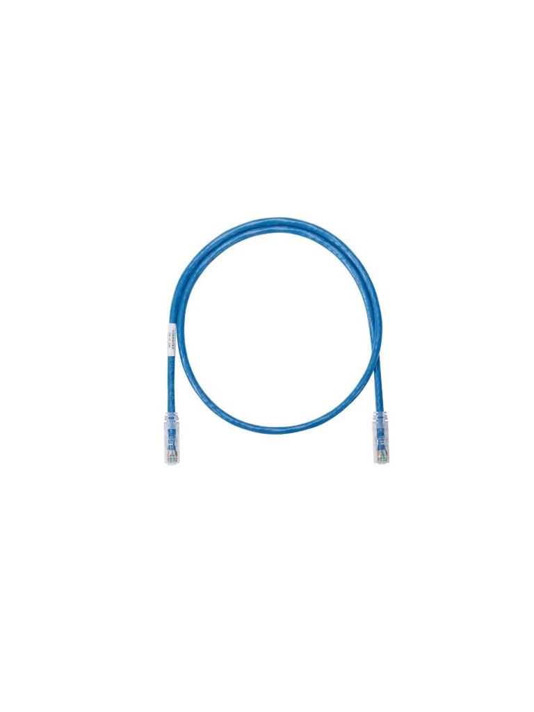 PANDUIT NK6PC7BUY - Patch Cord  / Cable de Parcheo NetKey UTP / 7 Pies (2.13 m) / Categoría 6 / Azul