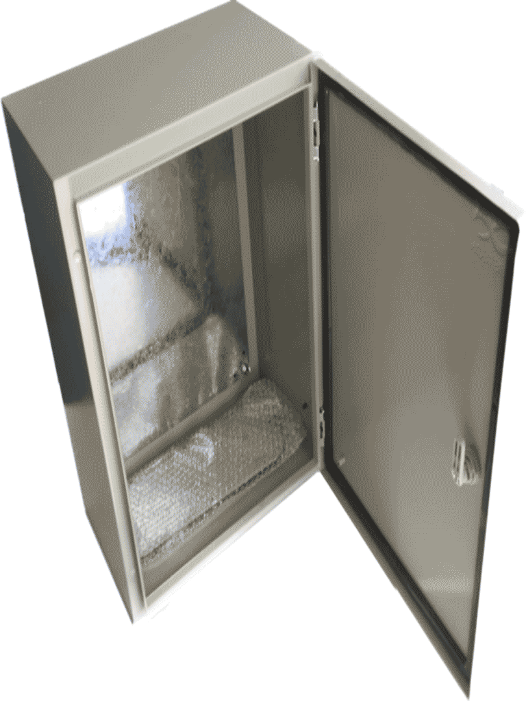 SBE TECH SBE-404020 Gabinete metálico / Alto 40.0 cm / Ancho 40.0 cm / Profundidad 20.0 cm / grado IP 65 NEMA 4