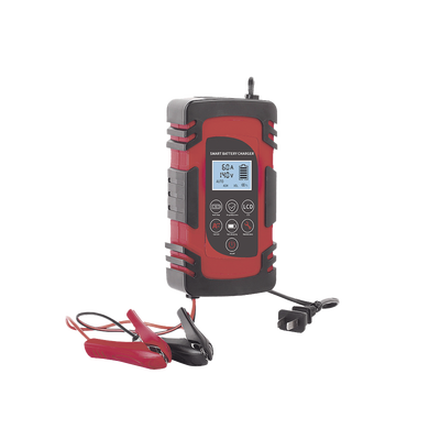 Cargador de Baterías / 12 o 24 Vcc / hasta 40 Ah / 2, 4 o 6 A / Display LCD