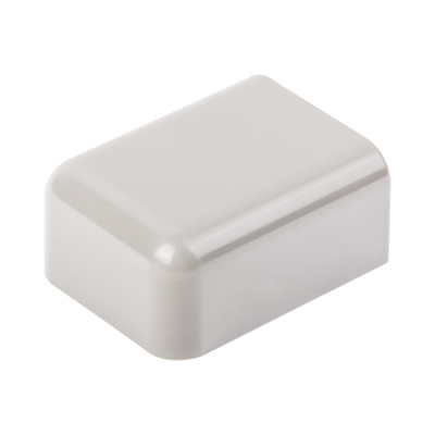 Tapa Final, para uso con canaleta LD10, material ABS, Color Gris