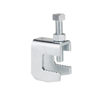 Mordaza de Acero Fija barras de 1 1/4", para varilla roscada de 1/2".