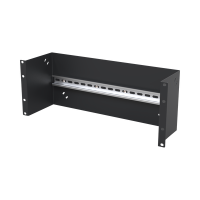Riel de 35 mm con Soporte para Rack de 19" 4UR