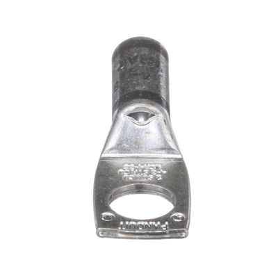 Zapata de compresión LCA4-38-L, para cal. 4 Awg, Barreno para tornillo prisionero de 3/8, 50 Pz