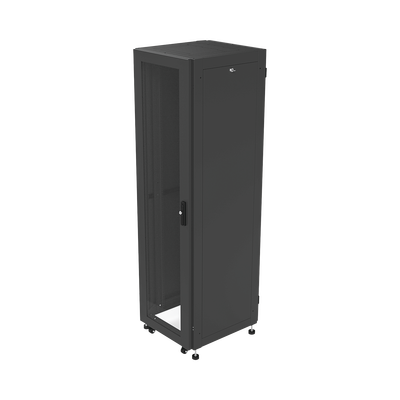 Gabinete para Telecomunicaciones Rack Estándar de 19", 42UR, 600 mm Ancho x 600 mm Profundidad. Fabricado en Acero, Se envía el Gabinete Armado.