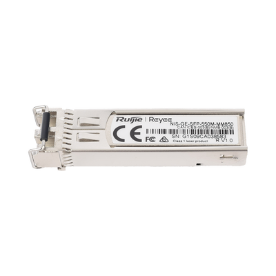 Transceptor Industrial LC Multimodo SFP 1G, hasta 550 Metros, Longitud de Onda 850 nm, soporta Temperaturas de -40° a 85° C