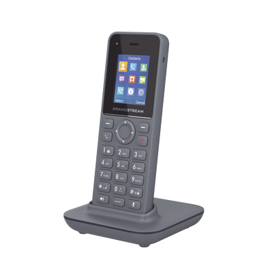 Teléfono Inalámbrico DECT HD, Hasta 20 cuentas SIP por sistema, Conferencia de audio de 3 vías, Audio HD