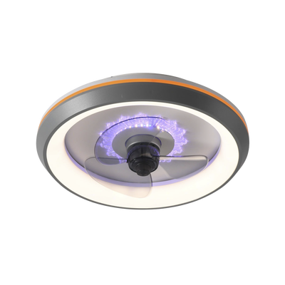 Ventilador de Techo con Luminario LED de  110 V CA 50/60 Hz /  88 W /4500 Lm / 6500 - 4 000 - 2 700 K /6 Tonos de Luz / 500 mm / 6 Velocidades / Dimeable.