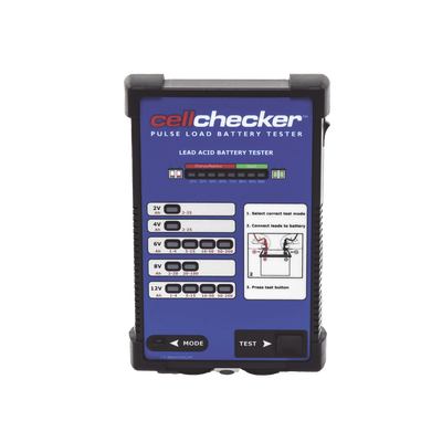 Probador De Baterías De Plomo-Acido Para Identificar Baterías Débiles o En Falla, Ideal Para Sistemas De Seguridad e Incendio