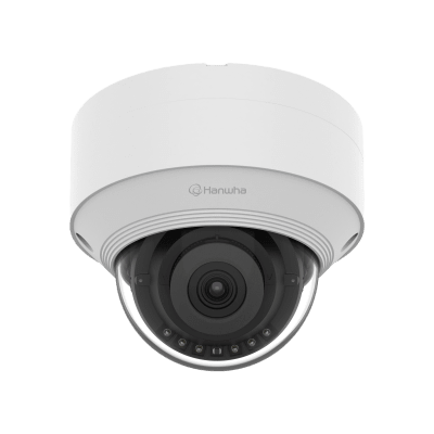 Cámara IP Tipo domo Antivandálica 5 Megapíxel / Lente fijo 3mm / IR 25M / WDR 120db / IP66 / H.265 & WiseStream / Inteligencia Artificial Deteccion de Personas y vehiculos