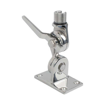 Montaje rotativo de acero inoxidable, 4 posiciones, rosca estándar 1”-14