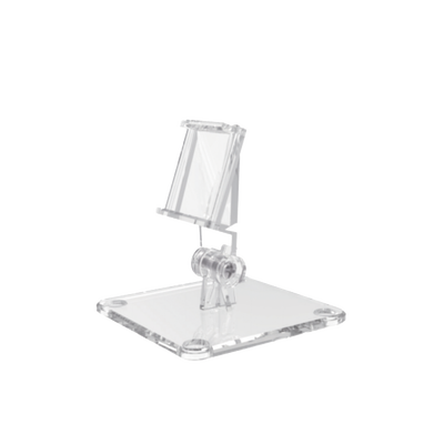Soporte en T para Etiqueta de Tinta Electrónica / AccessPRO / Rotación de 50 Grados / Escritorio / Compatible con 2.13" - 2.66" - 2.9" - 4.2"