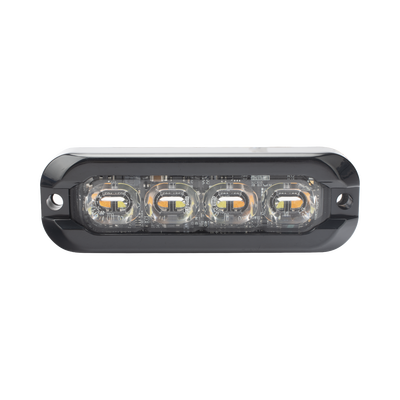 Luz perimetral , 8 LED Ultra Brillantes, Dual Color Ambar / Claro