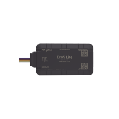 Rastreador Vehicular y Monitoreo de Flota / BLE 5.0 y GNSS / LTE CAT1 y LTE-M con Respaldo 2G / GNSS U-blox / MiKado IP54 / -20 °C a +40 °C / Acelerómetro de 3 Ejes / Suministro 9-32 V / Batería Interna