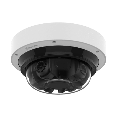 Camara Multi sensor 8MP x 4 CH con Inteligencia Artificial / Lente Motorizado de 3.3 a 5.7mm / WDR 120dB / Protección IP66 / IK10 / NEMA4X