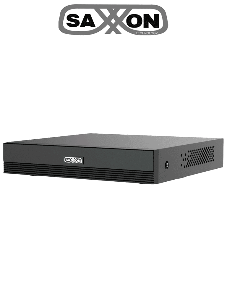 SAXXON SUA-XVR1E08-I - Video Grabador Dígital HDCVI/ Capacidad 8 Canales HDCVI + 2 Canales IP/ Conversión Hasta 10 Canales IP/ Codificación Hasta 1080N/ Entradas & Salidas de Audio/ Onvif/