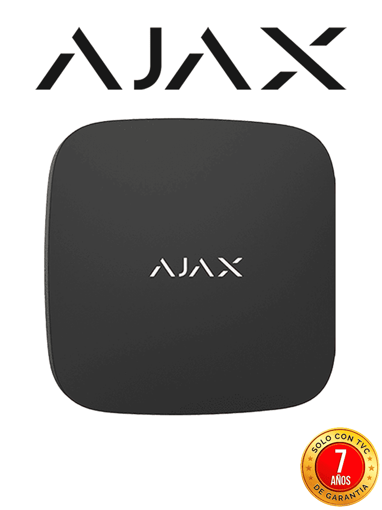 AJAX Hub2PlusB - Panel de alarma conexión Ethernet / WiFi / LTE color Negro / APP "AJAX PRO" iOS y Android / hasta 200 dispositivos / Hasta 100 cámaras / Hasta 200 Usuarios / 2 SIM / Hasta 14h de duración de la batería (28280.40.BL3)