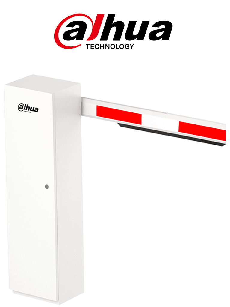 DAHUA DHI-IPMECD-1062KIT - DAHUA DHI-IPMECD-1062 Barrera vehicular de doble dirección/ 4m/2 a 6 seg/ control remoto hasta 50m / 3.5 millones de ciclos / Sin resorte / 2000 rpm/ Motor CC sin escobillas/INCLUYE BRAZO IPMECD-0162-M40/