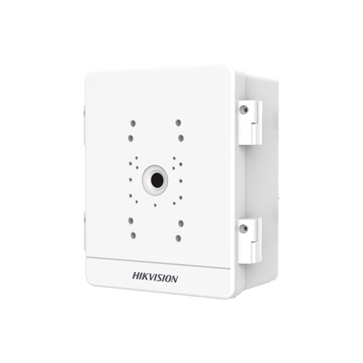 Caja para Videovigilancia para Exterior / Uso en Pared o Poste / IP66 / IK10 / Dimensiones: 387 X 432 X 225 mm / Soporta 3 Dispositivos (PTZ, Bocinas, Cámaras Fijas)