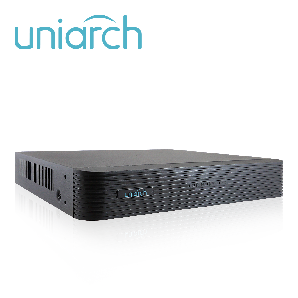Imagen de NVR UNIARCH NVR-108E2-P8 / 8 CANALES / 8 CANALES POE / CAPACIDAD 1 DISCO DURO DE 6 TB  / SALIDA HDMI / SALIDA VGA SIMULTANEAS / 50 MBPS / ULTRA265 / P2P (EZ CLOUD)