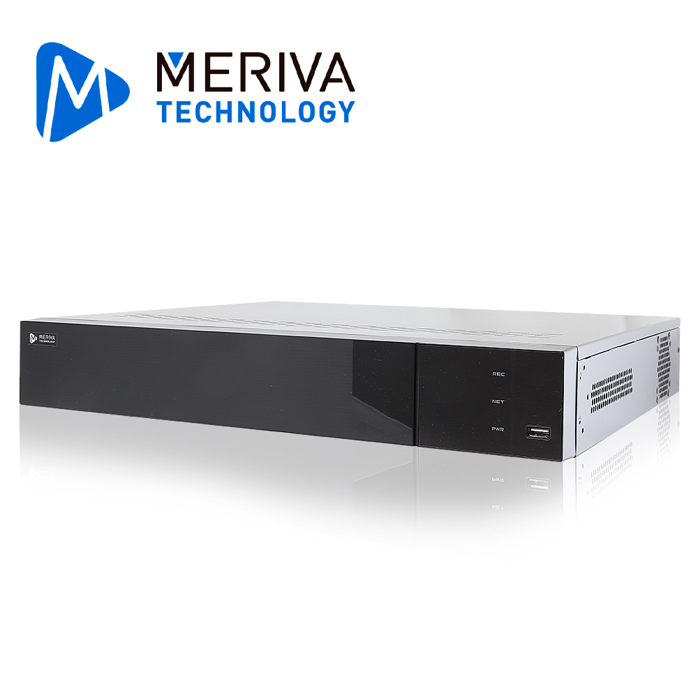 Imagen de NVR MERIVA TECHNOLOGY 32CH MERIVA TECHNOLOGY MAIN-3216A RECONOCIMIENTO FACIAL / LPR / MIA2.0 / CONTEO / INTRUSION / CRUCE DE LINEA / H.265S / 16 POE / 4K / 4DD 10TB / HDMI 4K + VGA / ONVIF P2P CLOUD N9000