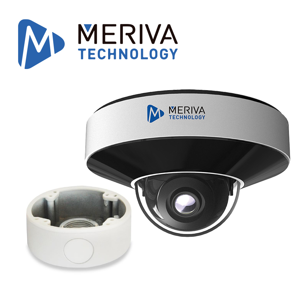 Imagen de KIT DOMO IP 6MP MERIVA TECHNOLOGY MFD600KIT / INCLUYE 1 CAMARA DOMO IP 6MP LENTE FIJO 2.8MM MFD-EB600F + 1 BASE REDONDA MVA-HCMFD30
