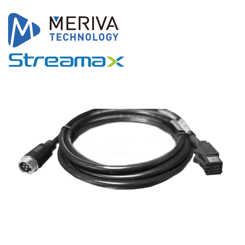 Imagen de CABLE MERIVA STREAMAX M6PIN DJ-TRANSFER / 6PIN / 180MM / PARA MDVR Y CAMARA