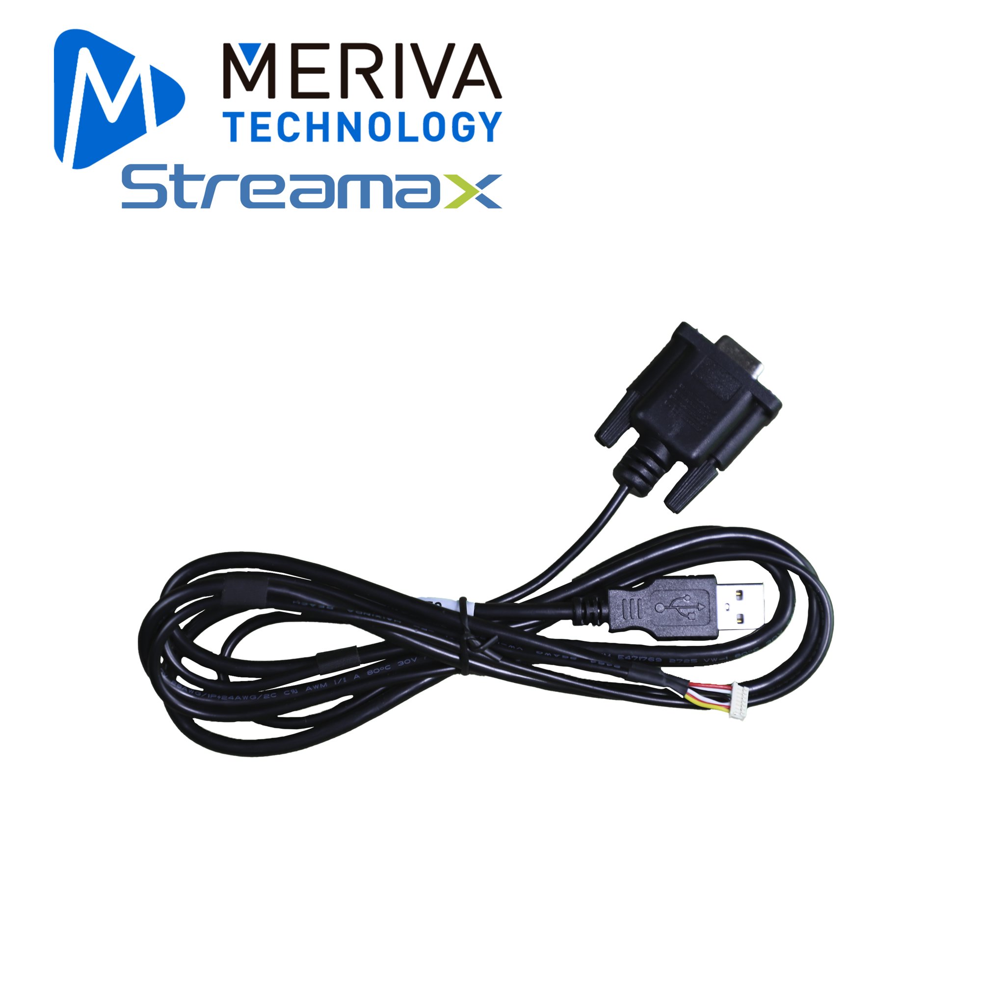 Imagen de CABLE DE PRUEBA USB - CP5 MERIVA STREAMAX MUSBTC / USB-A MACHO + DB9 HEMBRA, TJC3-7P-P1.25 / 1M / COMPATIBLE CON DVRs MOVILES DE SERIA A8PRO